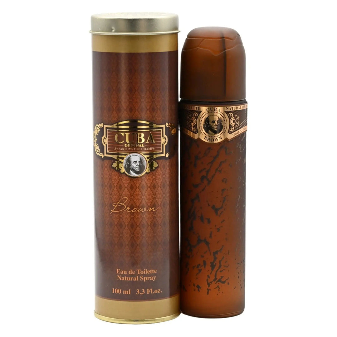 Brown By Cuba For Men 3.3oz EDT Spray