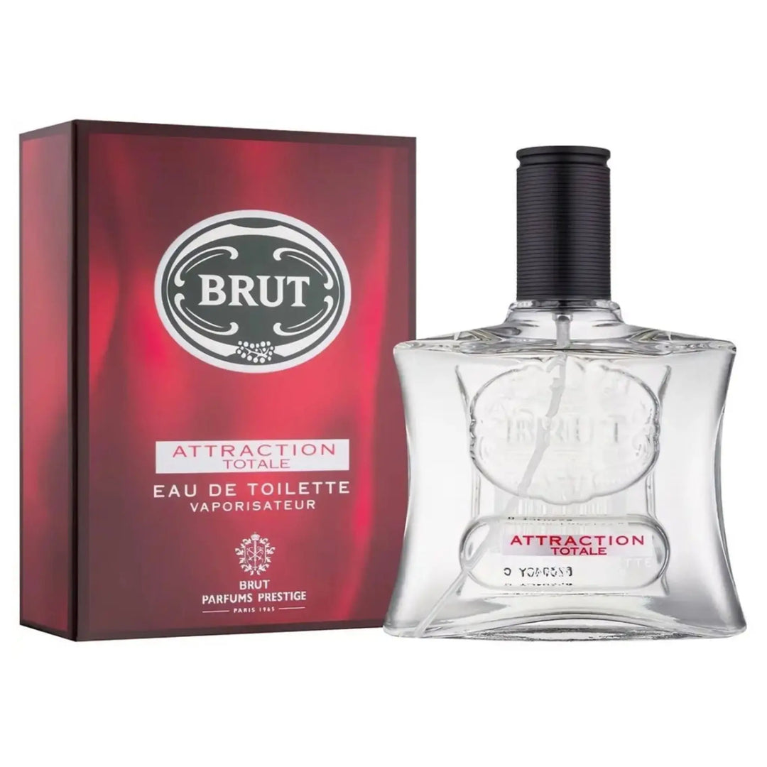 Brut Attraction Totale By Faberge For Men 3.4oz EDT Spray