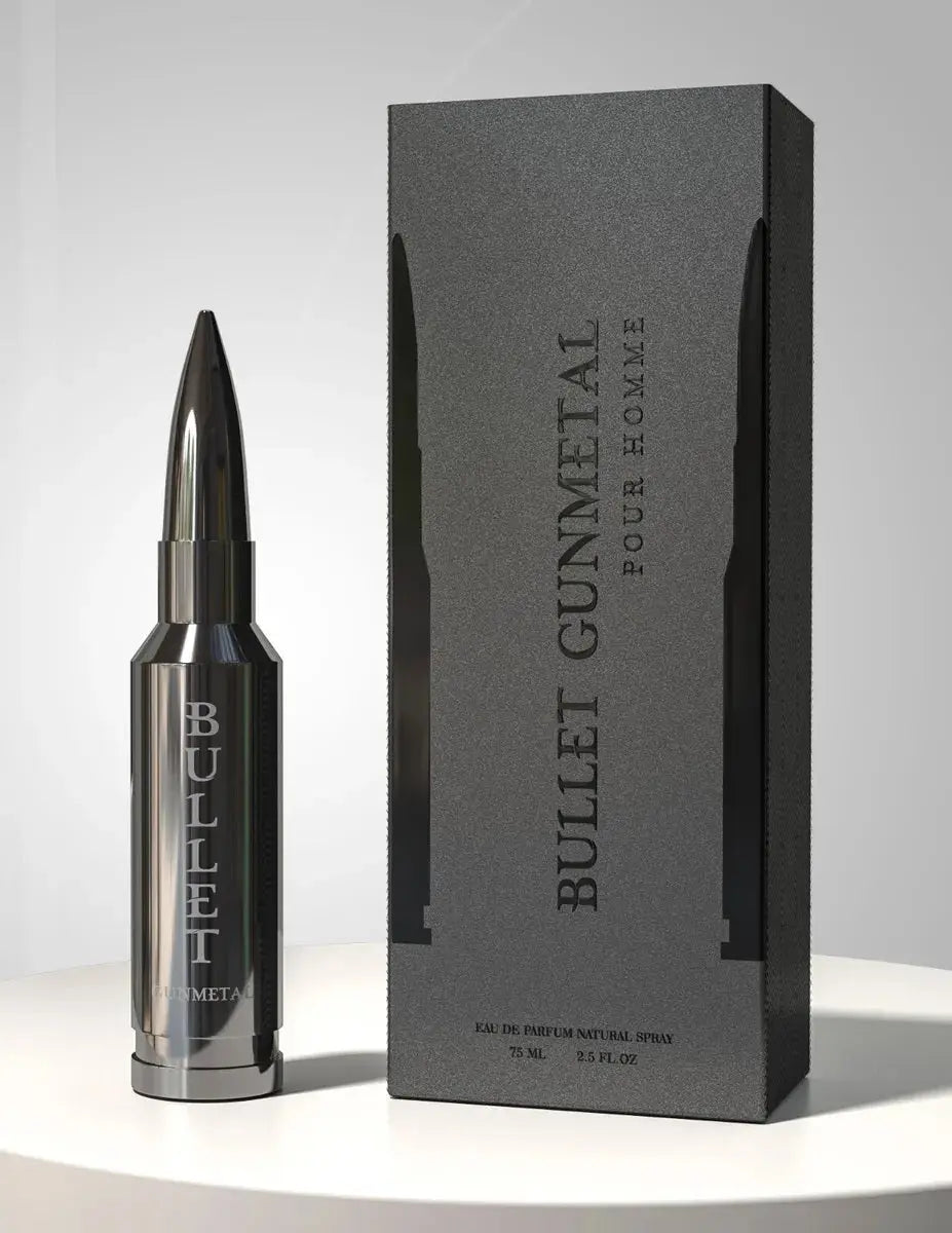 Bullet Gunmetal By Bharara Beauty 2.5oz For Men EDP Spray