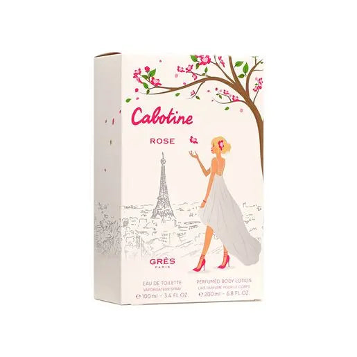 Cabotine Rose By Gres For Women 2Pcs Set EDT Spray Gres