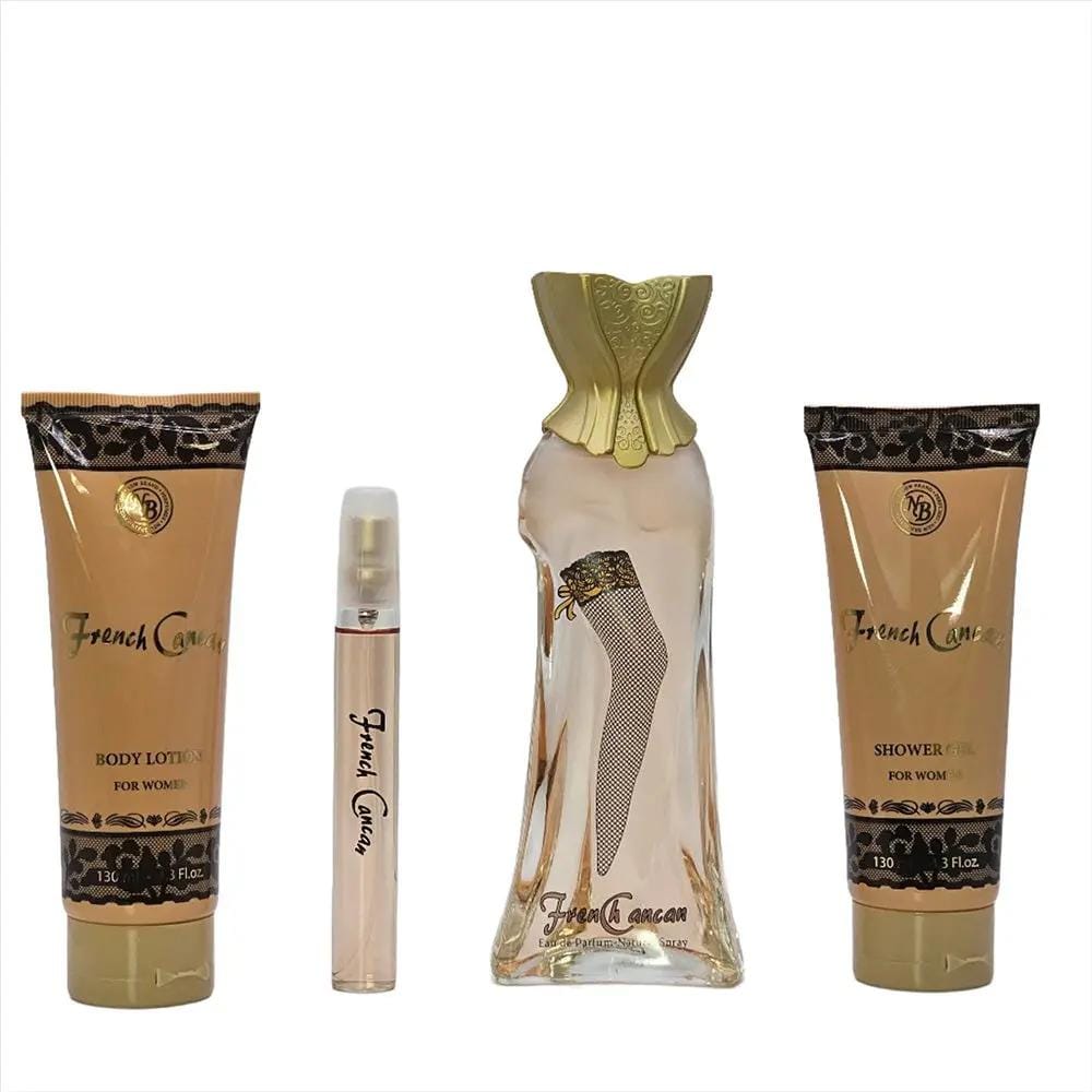 CanCan by New Brand Women's 4Pcs Gift Set Eau De Parfum.