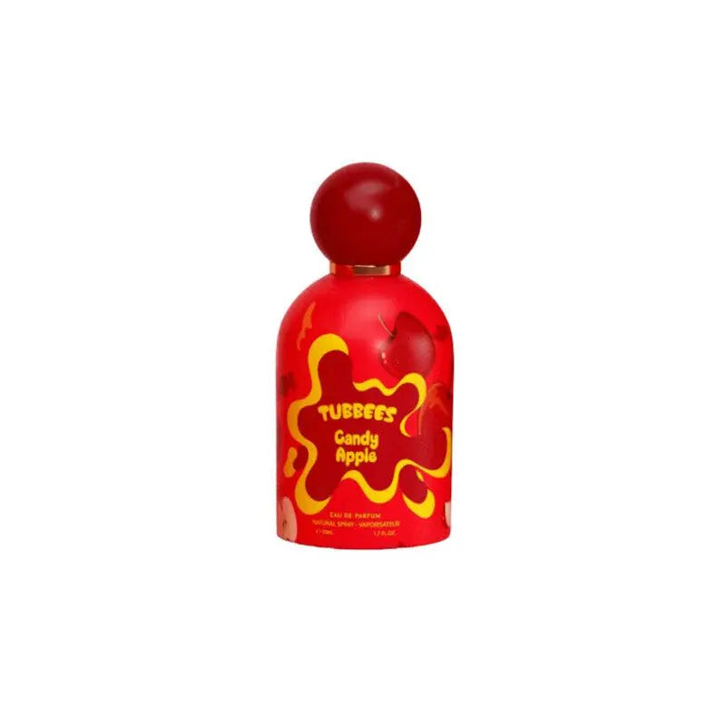 Grandeur Tubbees Candy Apple 1.7oz EDP perfume bottle detail
