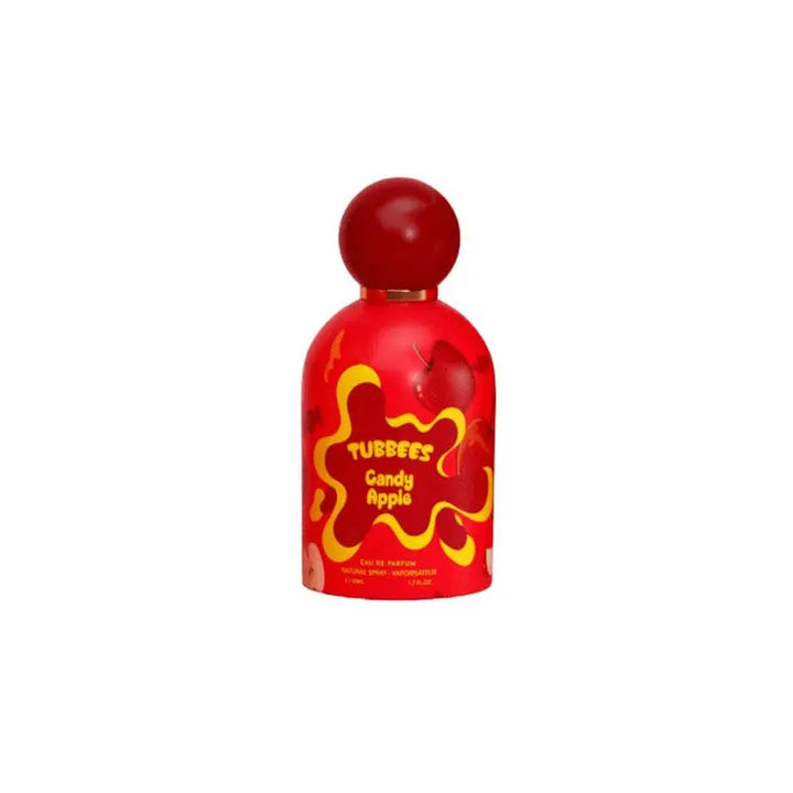 Grandeur Tubbees Candy Apple 1.7oz EDP perfume bottle detail
