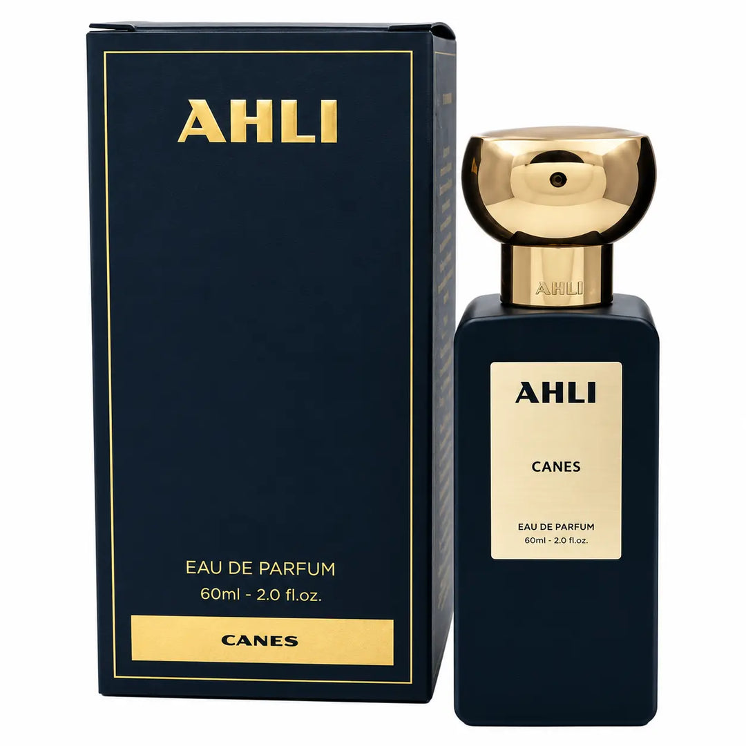 Canes by Ahli Unisex 2.0oz EDP perfume bottle and original packaging