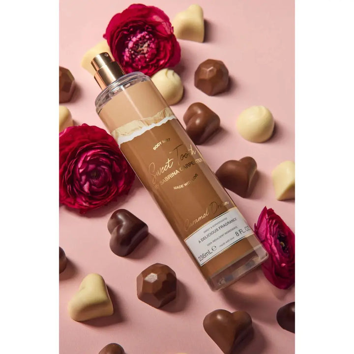 Caramel Dream by Sabrina Carpenter warm vanilla caramel body spray