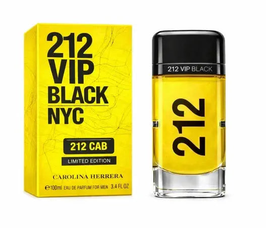 Carolina Herrera 212 VIP Black Cab 3.4oz Men EDP Spray by Carolina Herrera