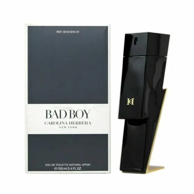 Carolina Herrera Bad Boy For Men's 3.4 oz EDT Spray (Tester) - perfumesandrea