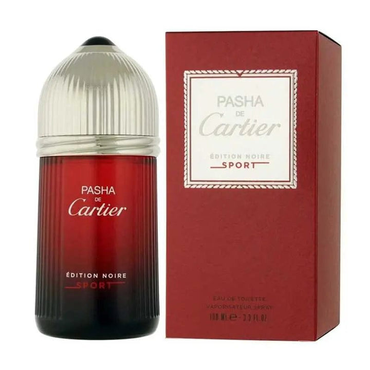 Cartier Pasha Noire Sport For Men 3.4 oz Eau De Toilette Spray - perfumesandrea