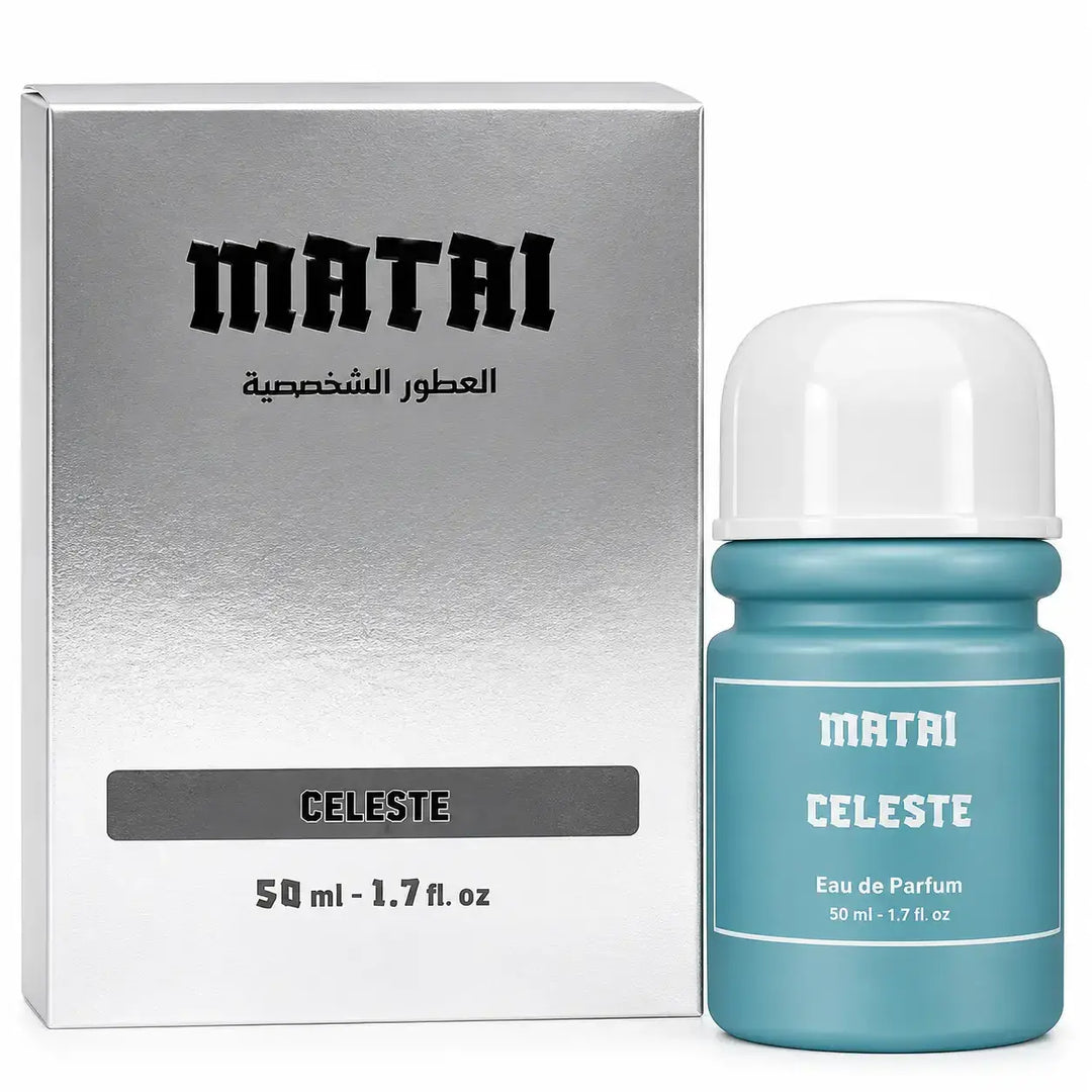 Celeste by Matai Unisex 1.7oz EDP bottle and original packaging