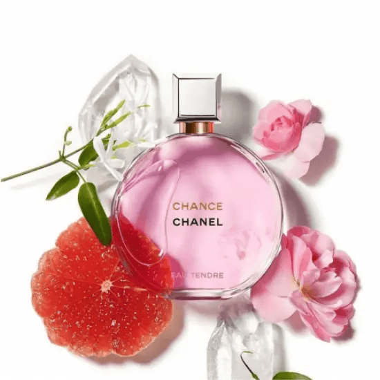 Chance Eau Tendre by Chanel soft floral fruity luxury scent