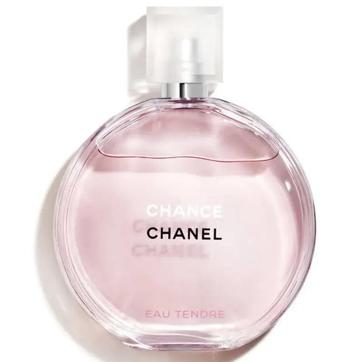 Chance Eau Tendre by Chanel Women 3.4oz EDT perfume bottle detail

