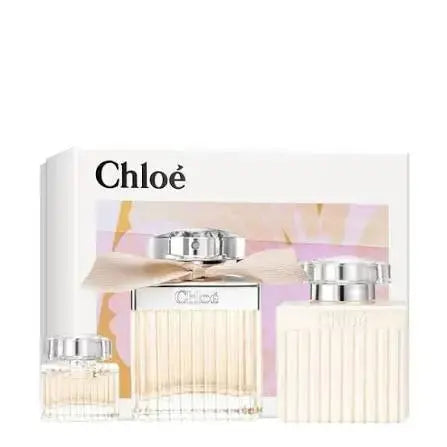 Original Chloé By Chloé 3-piece fragrance gift set packaging