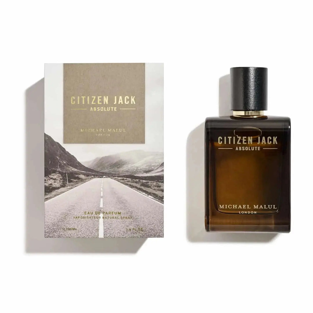 3.4oz, Amber, Citizen Jack Absolute, Eau De Parfum, Long-Lasting, Men, Michael Malul, Plum, Sweet Woody Perfume, Tonka Bean, Vanilla, Woody Perfume, Wholesale