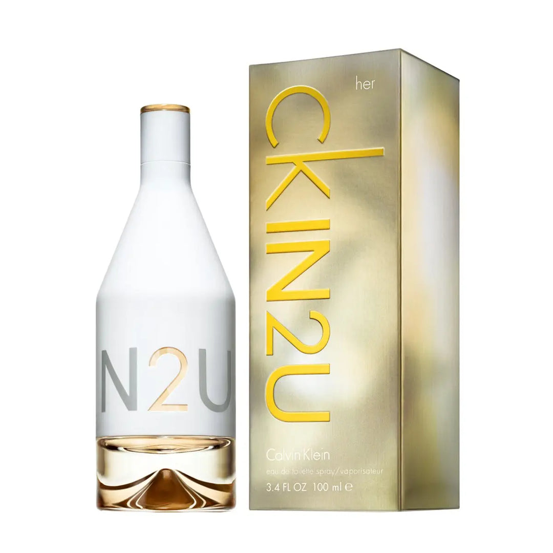 Ck In 2U By Calvin Klein 3.4oz For Women EDT Spray