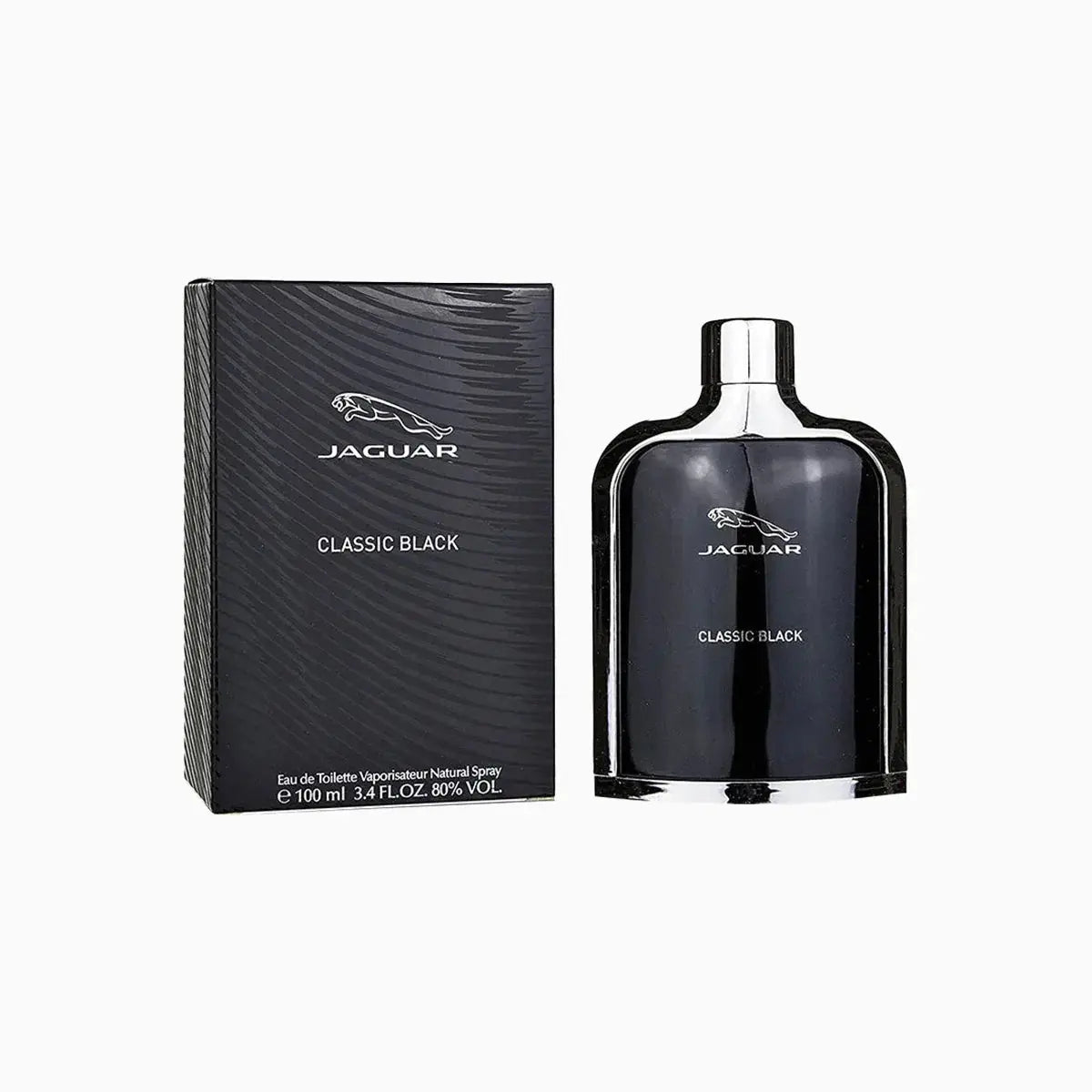 Classic Black By Jaguar For Men 3.4oz EDT Spray Jaguar