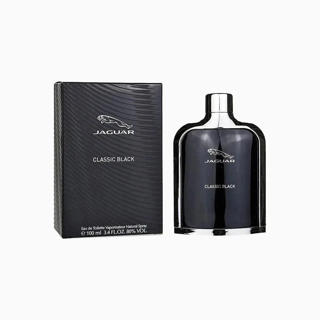 Classic Black By Jaguar For Men 3.4oz EDT Spray Jaguar