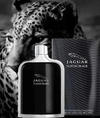 Classic Black By Jaguar For Men 3.4oz EDT Spray Jaguar