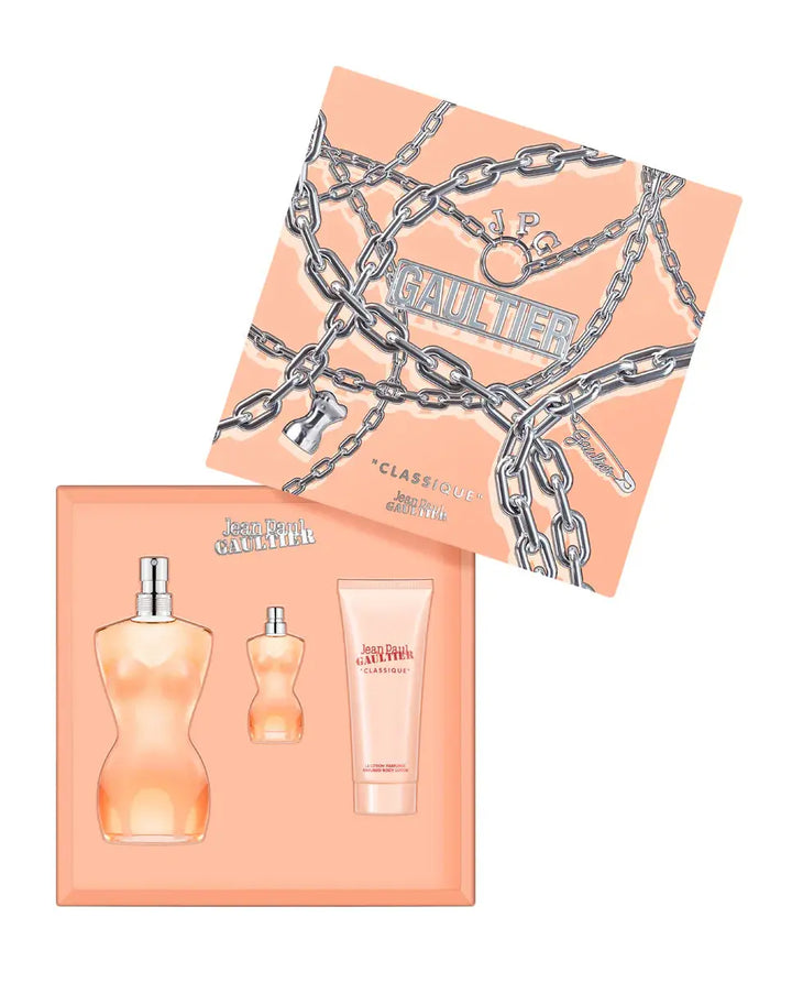Classique by Jean Paul Gaultier – Women’s 3Pcs EDT Gift Set
