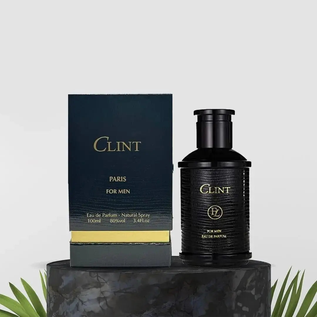 Clint Paria box and bottle detail