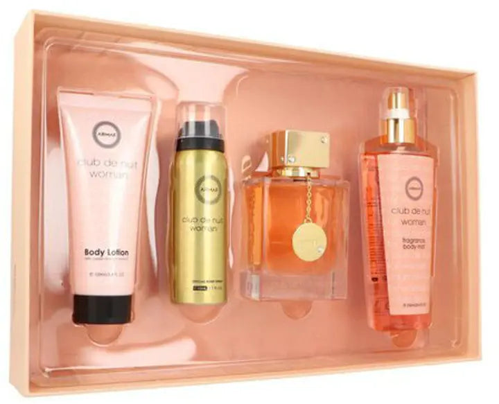 Club De Nuit By Armaf 4pc Gift Set For Women Armaf