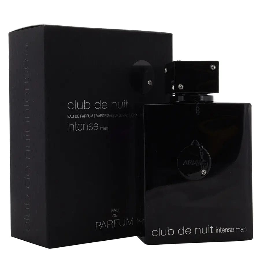 Club De Nuit Intense By Armaf for Men 2.37oz EDP perfume bottle and box