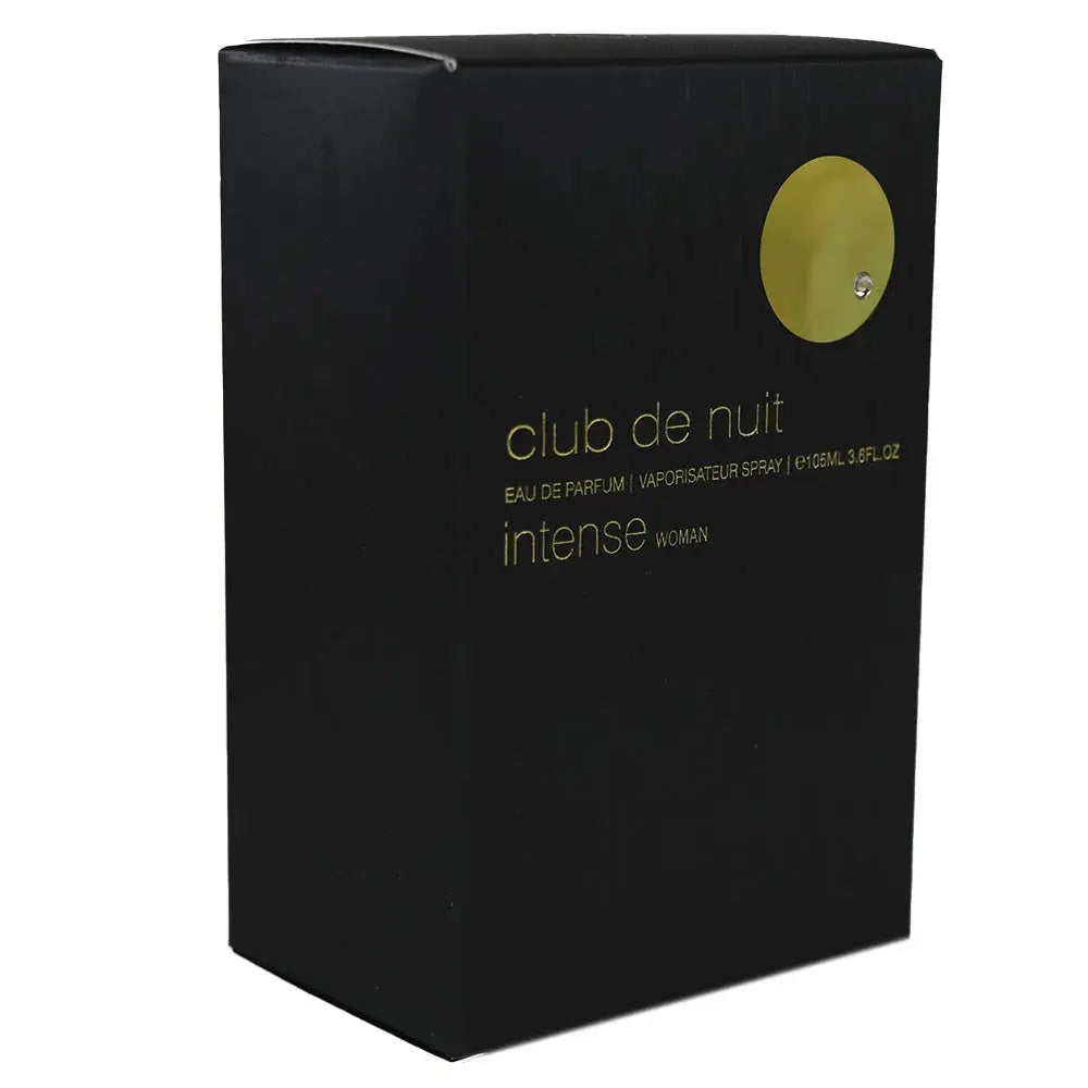 Club De Nuit Intense by Armaf for Women 3.6oz EDP perfume box