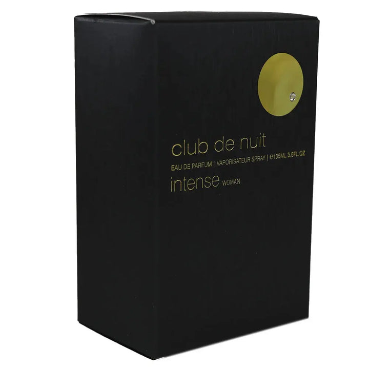 Club De Nuit Intense by Armaf for Women 3.6oz EDP perfume box
