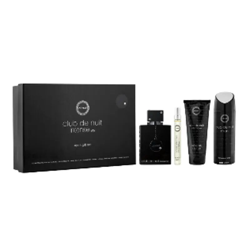 Club De Nuit Intense Man by Armaf 4Pc Set 3.6oz EDT for men
