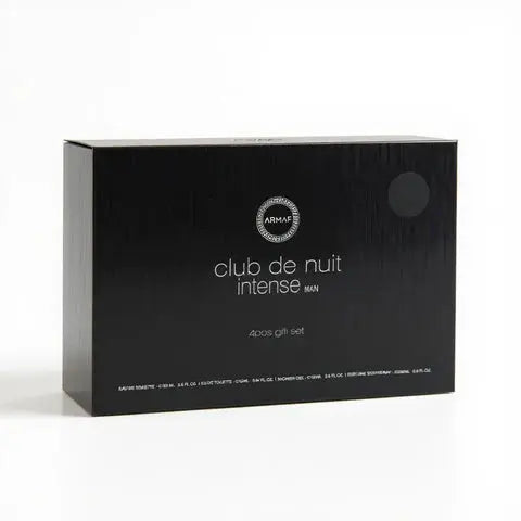 Club De Nuit Intense Man by Armaf 4 piece gift set original box
