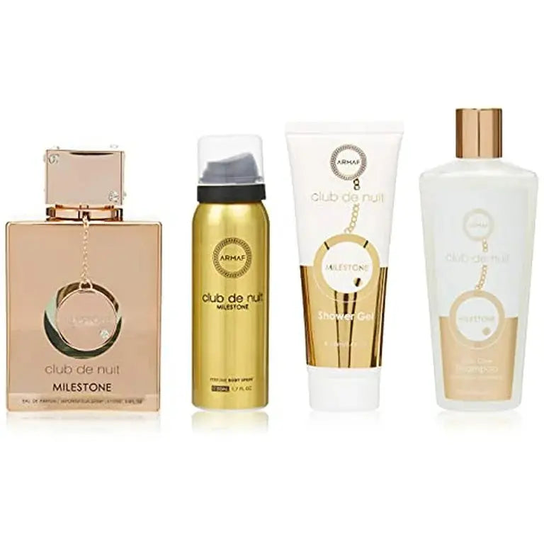 Club De Nuit Milestone By Armaf For Women (4 Pc Gift Set) - perfumesandrea