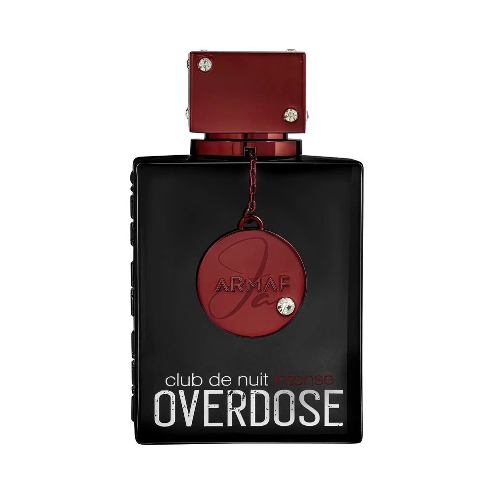 Club De Nuit Overdose Armaf 3.6oz Extrait de Parfum bottle detail