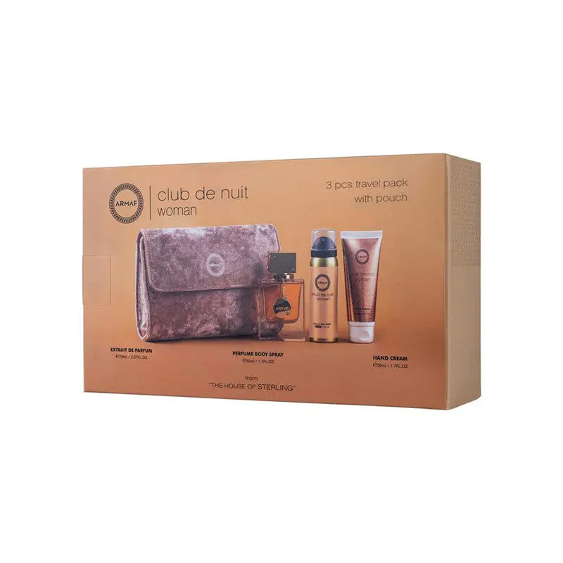 Club De Nuit Woman by Armaf 4-piece perfume gift set for women

