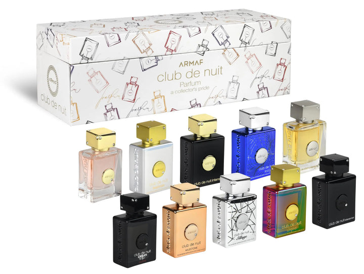 Club de Nuit by Armaf Mini Set 10x0.5oz EDP Spray