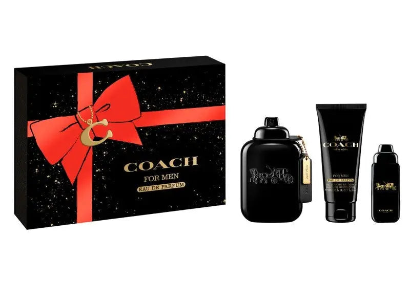 Coach New York Men 3Pc Set 3.4oz EDP Spray