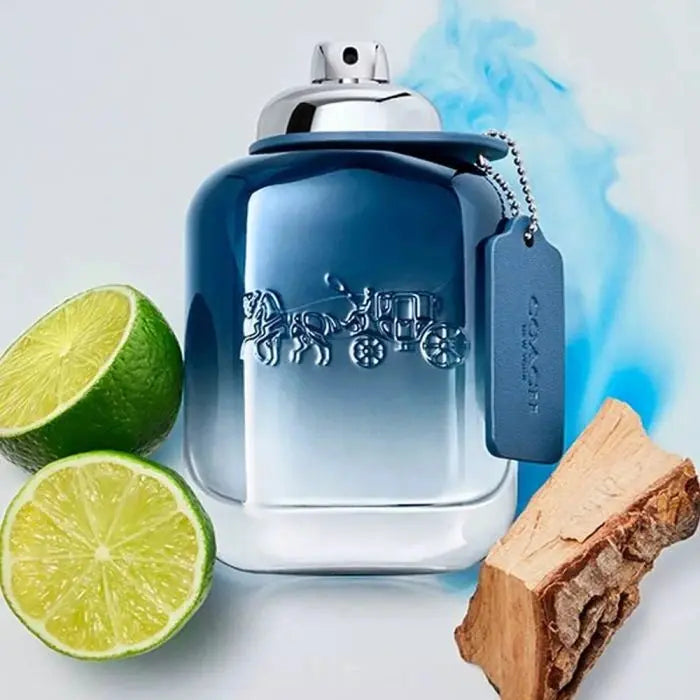 Coach New York Blue By Coach – For Men 3.3oz Eau De Toilette.