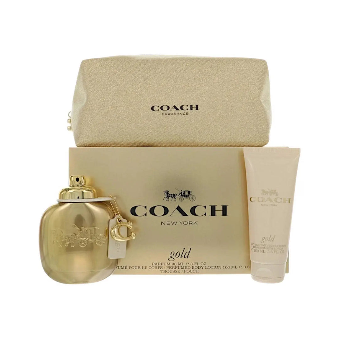 Coach Gold New York elegant warm floral parfum for women