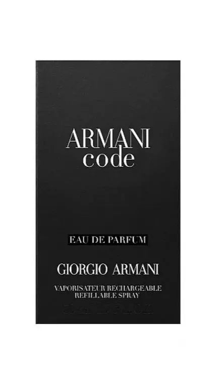 Armani Code by Giorgio Armani 1.7oz Men’s Eau de Parfum.