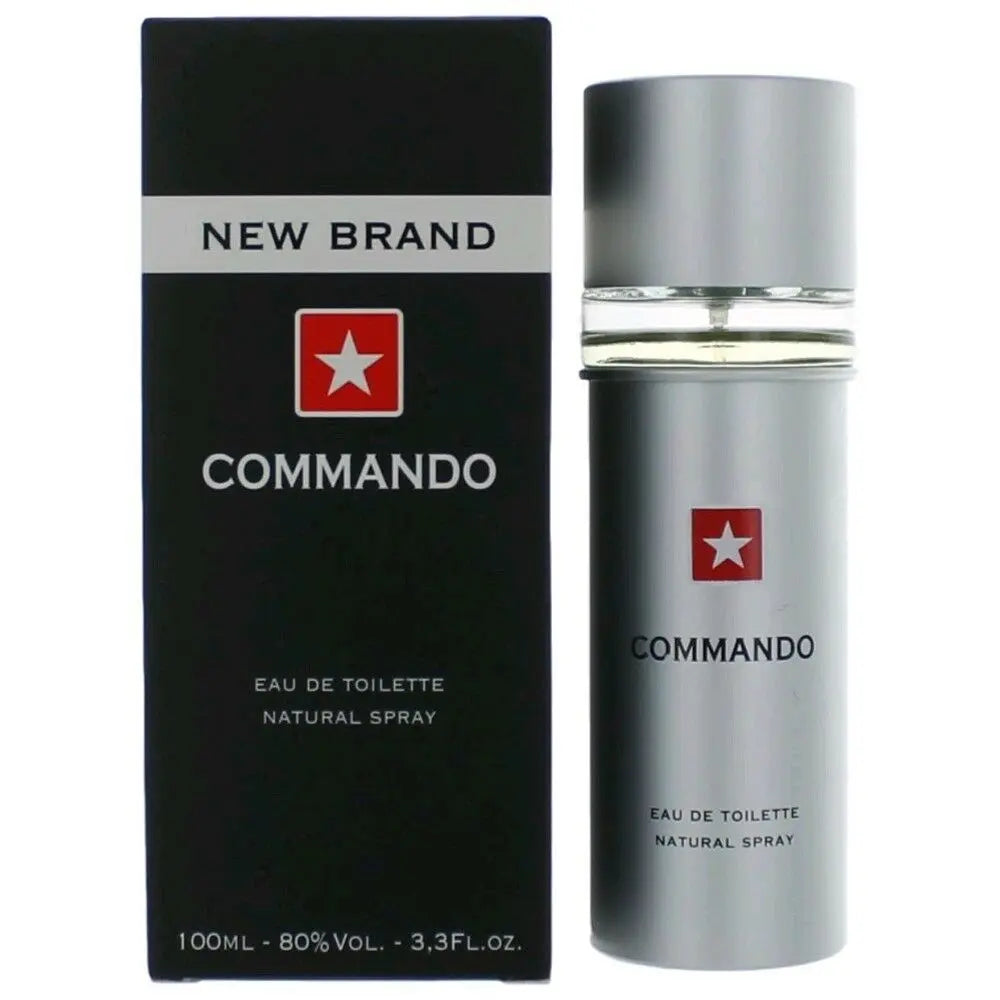 Commando By New Brand For Men 3.3oz EDT Spray