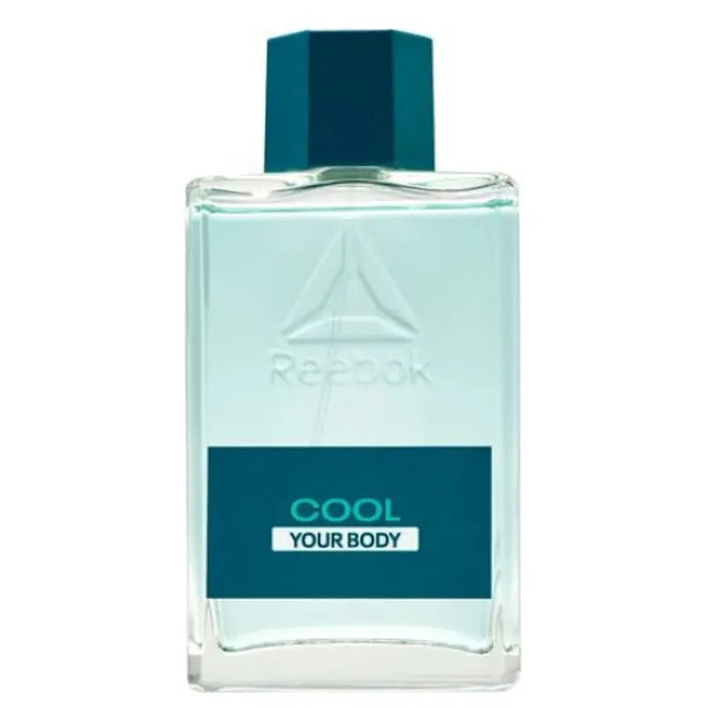 Reebok Cool Your Body Men 3.4oz EDT perfume bottle detail
