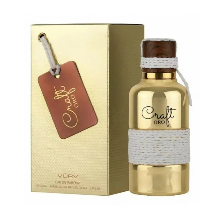 Craft Oro By Vurv For Men 3.4 oz Eau De Parfum Spray - perfumesandrea