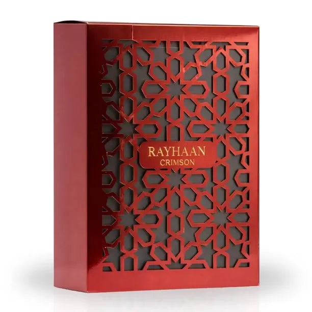 Crimson by Rayhaan original box 3.4oz Eau de Parfum for men