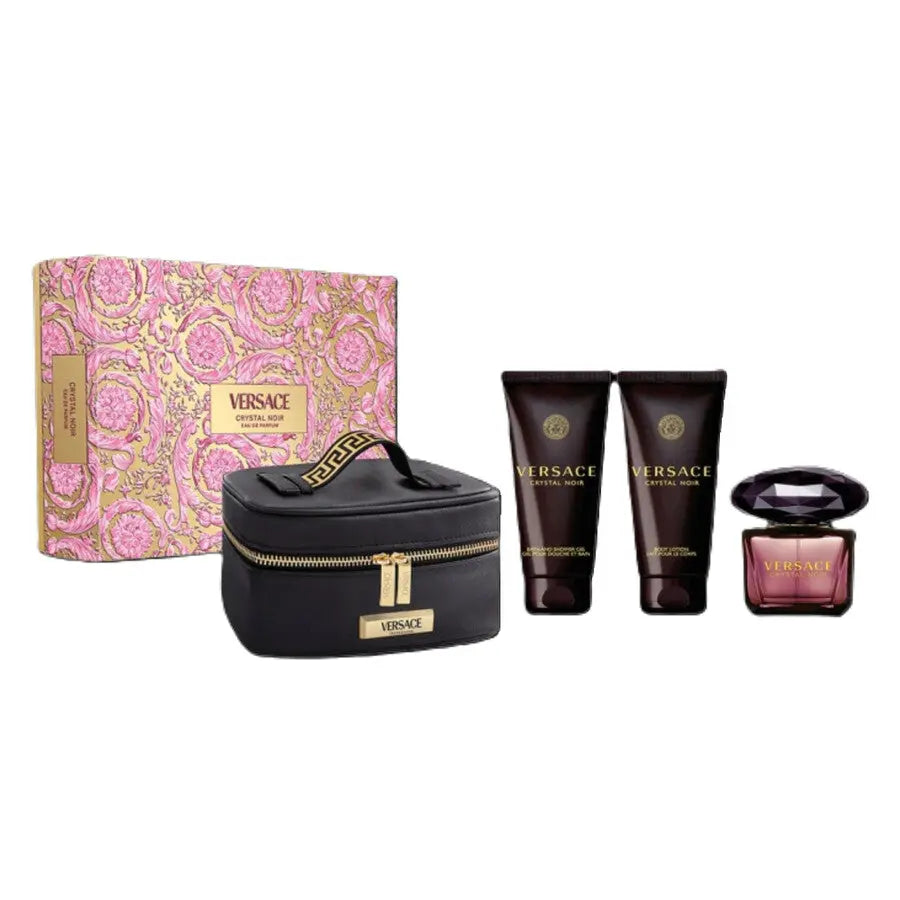Crystal Noir By Versace For Women EDP (4pc Gift Set) - perfumesandrea