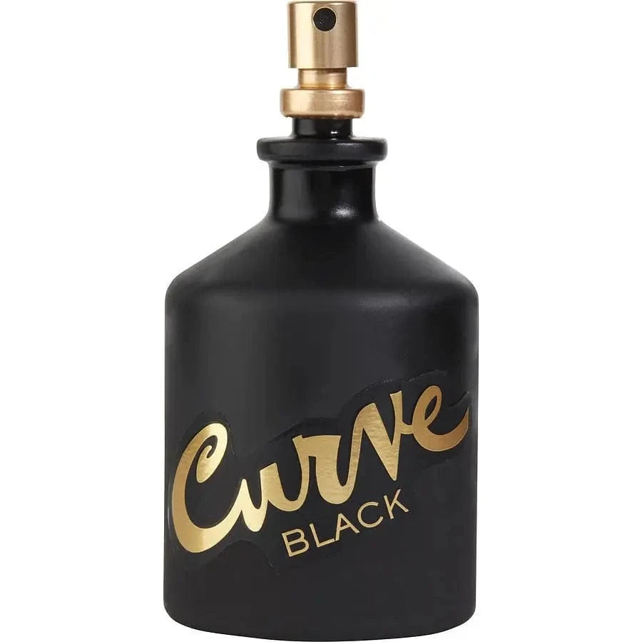 Curve Black By Liz Claiborne For Men 4Pcs Set EDC Spray Liz Claiborne