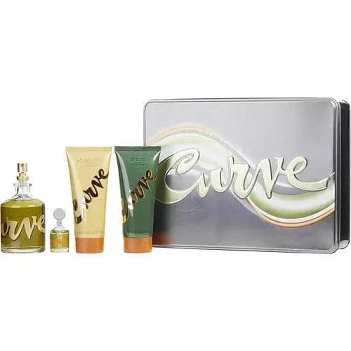 Curve By Liz Claiborne – For Men 4Pcs Gift Set EDC.