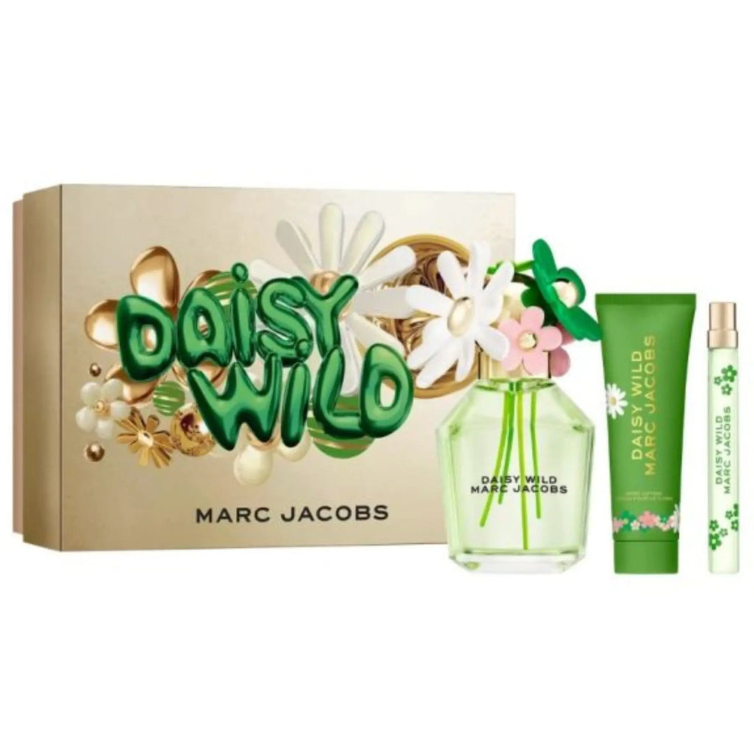 Daisy Wild 3-Piece Set By Marc Jacobs 3.3oz For Women EDP Spray