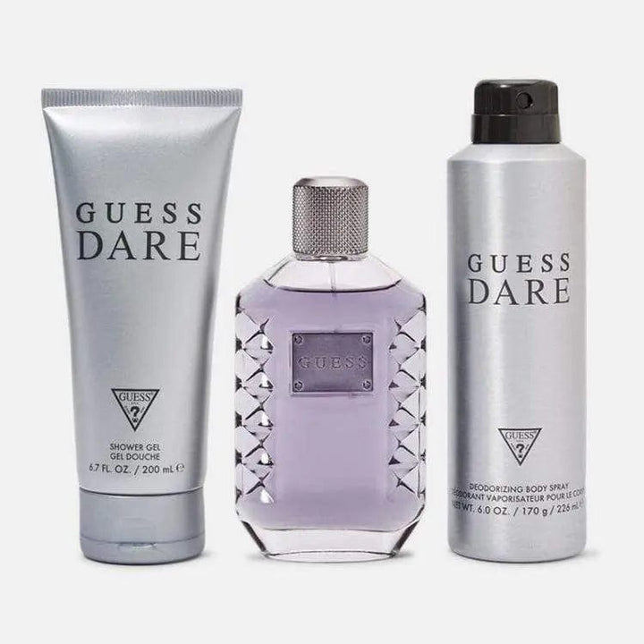 Dare Homme By Guess For Men (3pc Gift Set) - perfumesandrea