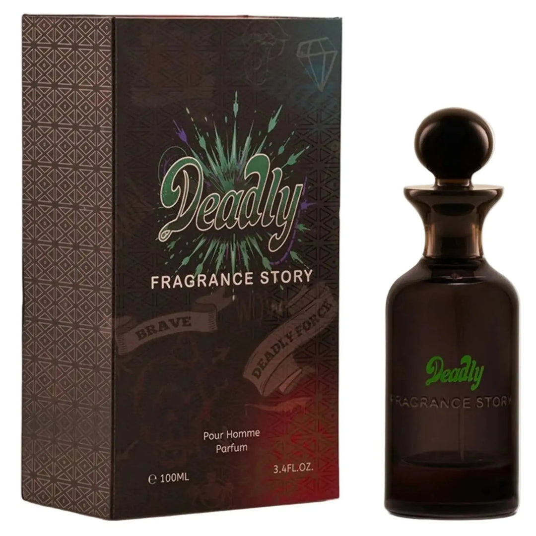 Deadly By Fragrance Story For Men 3.4oz Parfum Spray