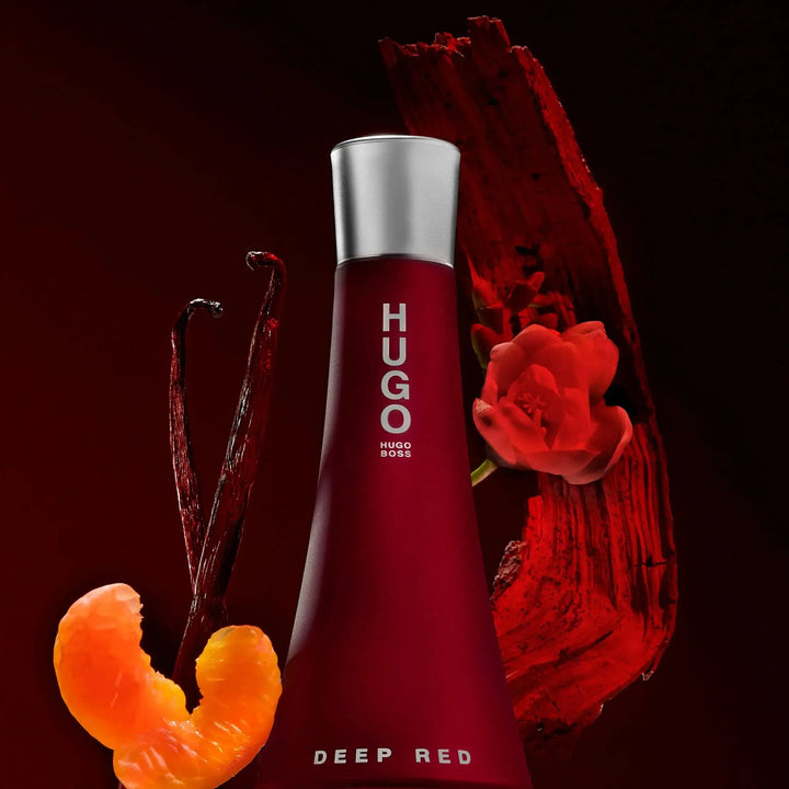 Deep Red by Hugo Boss warm fruity feminine scent for women