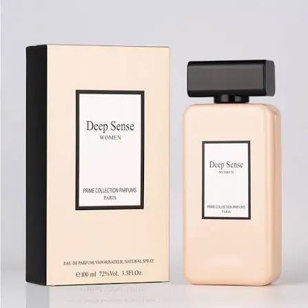 Deep Sense by Prime Collection Parfums for Women 3.3oz EDP perfume bottle
