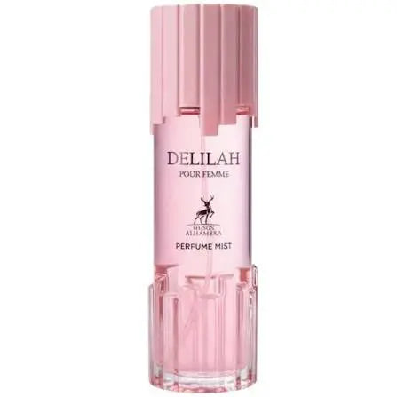Delilah by Maison Alhambra Women 8.0oz fragrance mist bottle detail